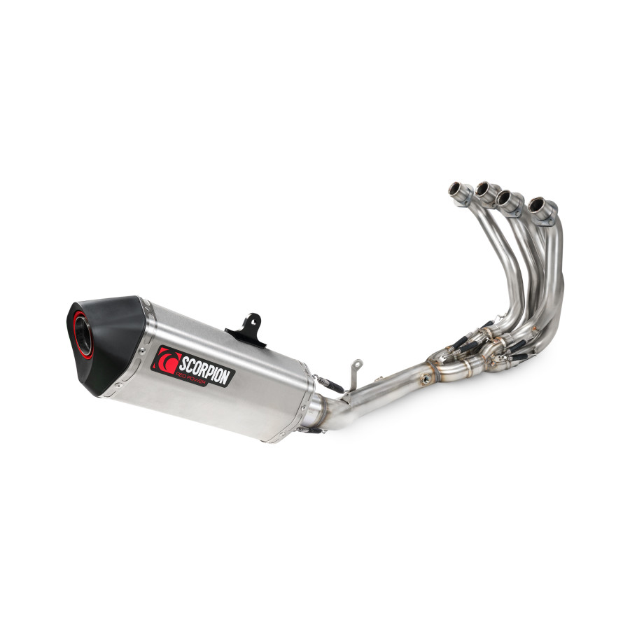Scorpion Serket Parallel Komplettanlage für Kawasaki ZX 4 RR 2023-2024 Motorräder