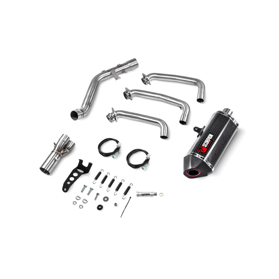 Scorpion Serket Parallel Komplettanlage für Yamaha XSR 900 2024-2025 Motorräder