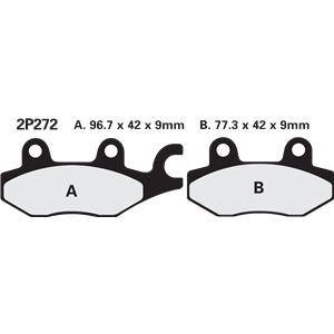 Nissin Bremsbelagsatz für SYM XS 125 K 07-09