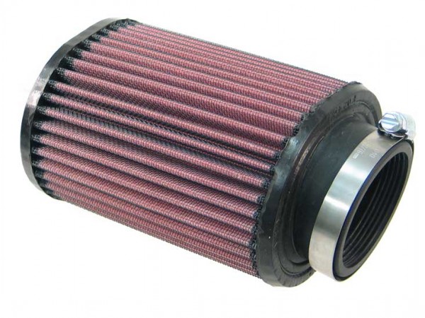 K&N Rennfilter mit 62 mm gewinkelter Flansch oval 114 mm x 95 mm