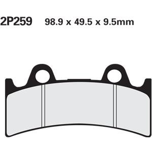 Nissin Bremsbelagsatz für Triumph Daytona Super III 3 Zyl. 94-97