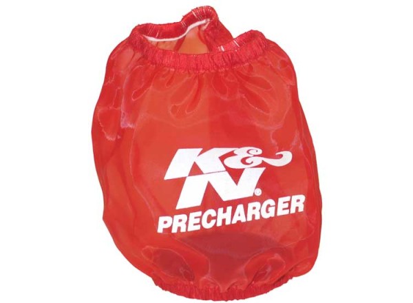 K&N Precharger Wrap Filterüberzug rot