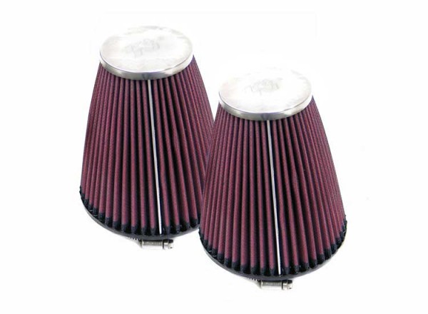 K&N Rennfilter mit 52 mm Flansch 89 mm Durchmesser unten