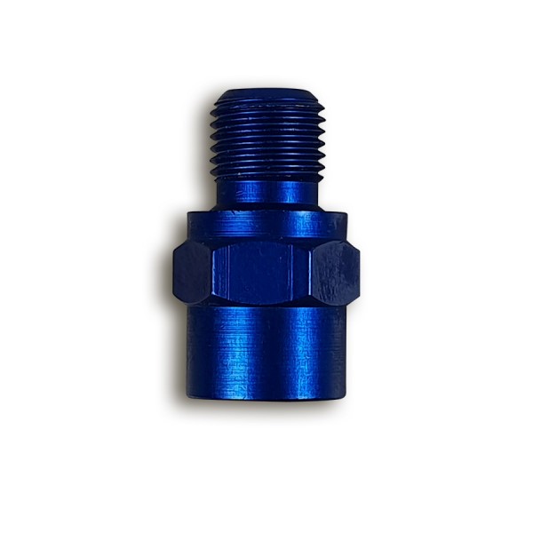 Fittingadapter auf M10x1 Innengewinde für Easy-Fit Leitungen blau