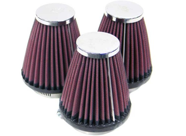 K&N Rennfilter mit 57 mm Flansch89 mm Durchmesser unten