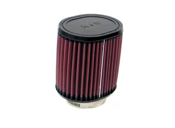K&N Rennfilter mit 62 mm gewinkelter Flansch oval 114 mm x 95 mm
