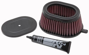 K&N Luftfilter für Kawasaki KLAR 650 1987-2017