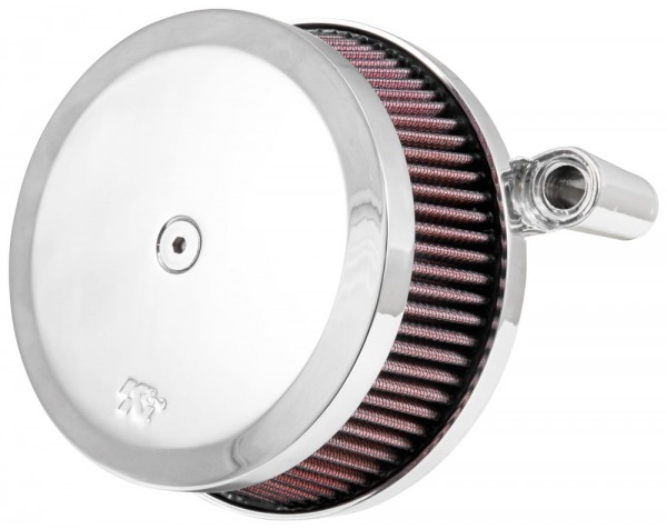 K&N Street Metal Intake System für FLS FLT FLH 2008-2017 - Hammer Design verchromt