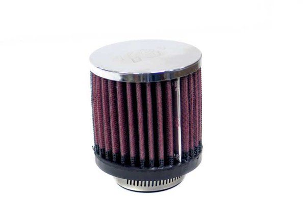 K&N Rennfilter mit 40 mm Flansch 76 mm Aussendurchmesser