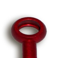 Aluminium rot eloxiert