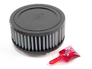 K&N Rennfilter mit 67 mm Flansch 114 mm Aussendurchmesser