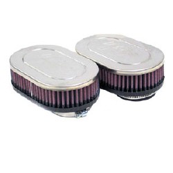 K&N Rennfilter mit 54 mm Flansch Doppelfilter