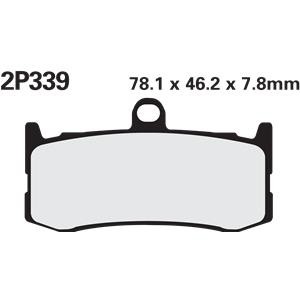 Nissin Bremsbelagsatz für Triumph Daytona 675 (Nissin Monobloc) 09-