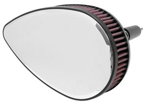 K&N Luftfilter Umbaukit für Harley Davidson ® Street Metal Intake System - Torch für Touring Modelle