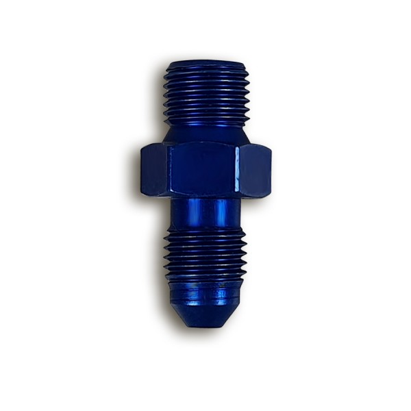 Bremsleitungsfittings mit 3/8 UNF Außengewinde für Easy-Fit Leitungen blau
