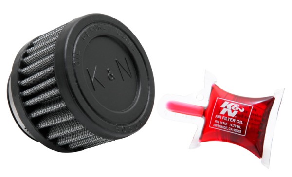 K&N Rennfilter mit 44 mm Flansch 76 mm Aussendurchmesser