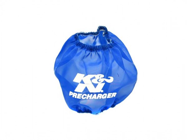 K&N Precharger Wrap Filterüberzug blau