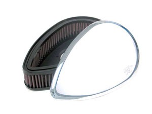 K&N Street Metal Intake System für Harley Davidson Touring 1992-1997 - Torch Design