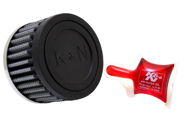 K&N Entlüftungsfilter mit 16 mm Flansch 76 mm Durchmesser 50
