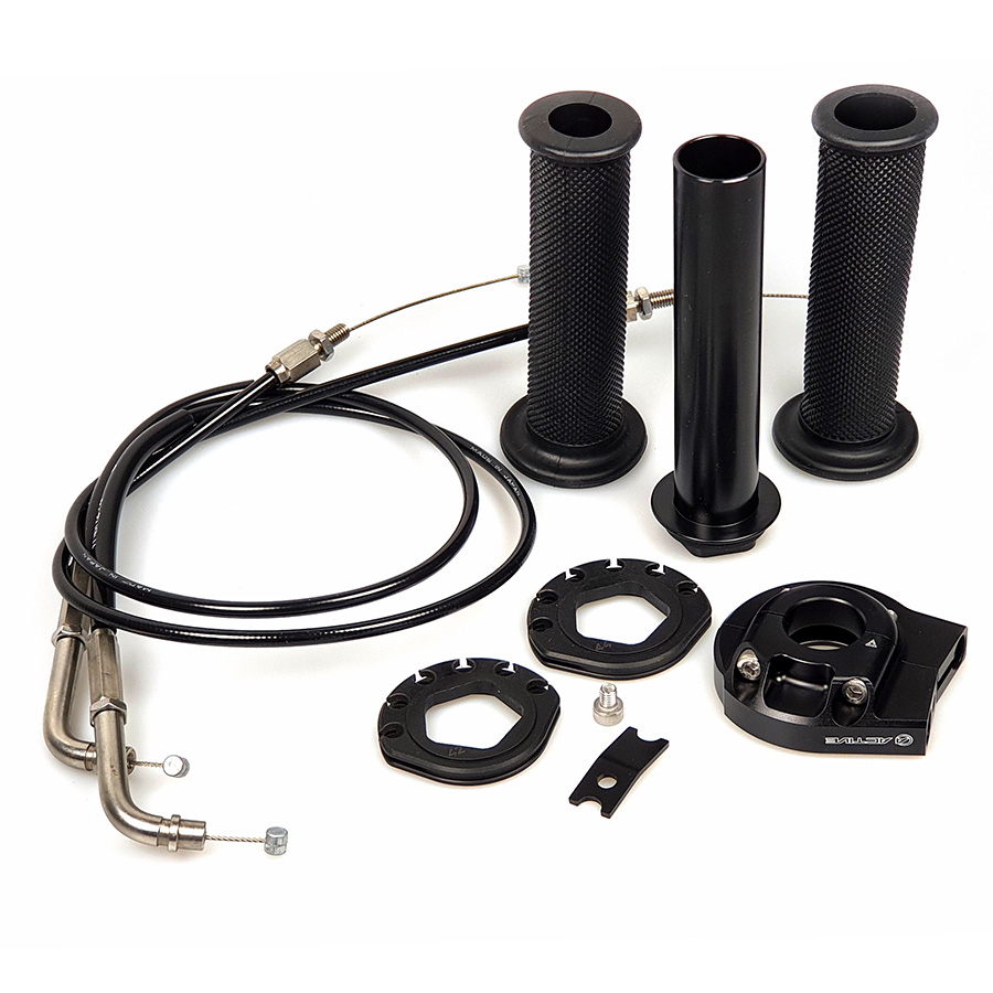 Active Kurzhubgasgriffset mit Zügen Active Kurzhubgasgriffset mit Zügen