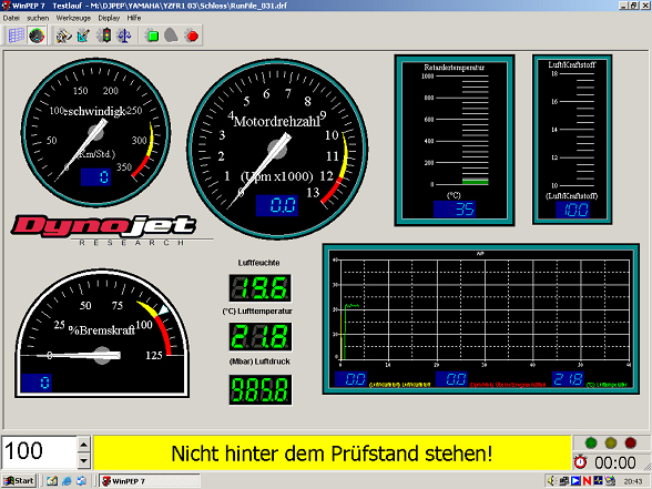 Winpep 7 Bildschirmansicht Winpep 7 Demoversion Bildschirmansicht